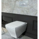 Подвесной унитаз ISVEA Palazzio 10PZ02001SV белый прямоугольный, 36x53.5 см