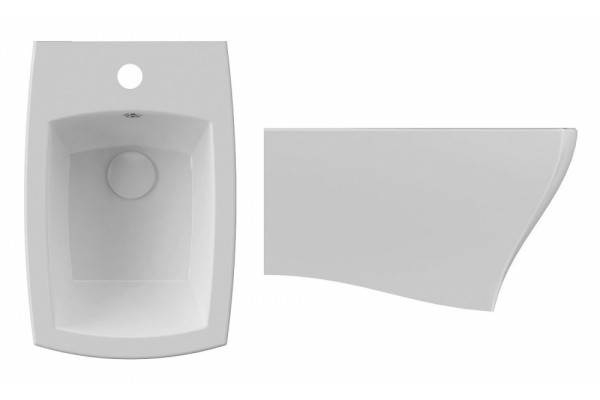 Подвесное биде ISVEA Palazzio 10PZ41003SV белое цвет белый, прямоугольное, 36x53.5 см