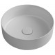 Накладная раковина ISVEA Infinity 10NF65036SV 36х36 белая круглая, цвет белый