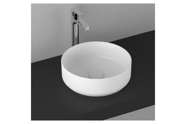 Накладная раковина ISVEA Infinity 10NF65036SV 36х36 белая круглая, цвет белый