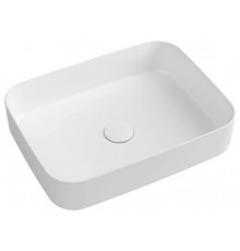 Накладная раковина ISVEA Infinity 10NF65050SV-2L 50х36 белая, матовая, прямоугольная, цвет белый