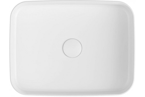 Накладная раковина ISVEA Infinity 10NF65050SV-2L 50х36 белая, матовая, прямоугольная, цвет белый