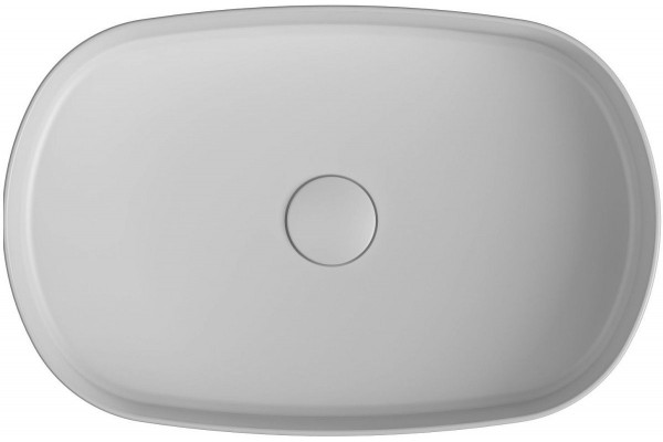 Накладная раковина ISVEA Infinity 10NF65055SV-2L 55х36 белая, матовая, овальная, цвет белый