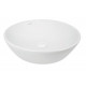 Накладная раковина ISVEA SistemaY 10SY66045SV-2L 45х45 белая, матовая, круглая, цвет белый
