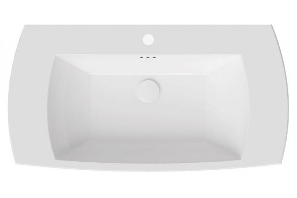 Подвесная раковина ISVEA Palazzio 10PZ50092SV 92х48 белая прямоугольная, цвет белый