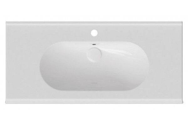 Полувстраиваемая раковина ISVEA Sentimenti 10SM50100SV 100х46.5 белая прямоугольная, цвет белый