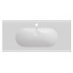 Полувстраиваемая раковина ISVEA Sentimenti 10SM50100SV 100х46.5 белая прямоугольная, цвет белый