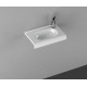 Полувстраиваемая раковина ISVEA Sentimenti 10SM50045SV 45х30.2 белая прямоугольная, цвет белый