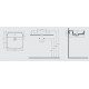 Накладная раковина ISVEA  SistemaU 10PL53050SV 50х51 белая прямоугольная, цвет белый