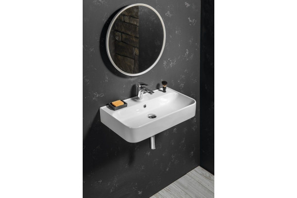 Накладная раковина ISVEA  SistemaU 10PL53070SV 70х38 белая прямоугольная, цвет белый