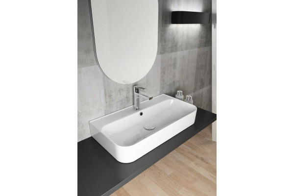 Накладная раковина ISVEA  SistemaU 10PL53070SV 70х38 белая прямоугольная, цвет белый