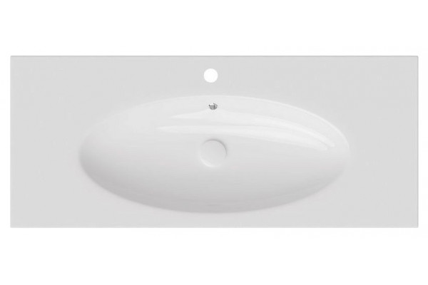 Встраиваемая раковина ISVEA SistemaX 10SX50121SV 121х50.5 белая прямоугольная, цвет белый