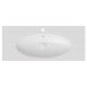 Встраиваемая раковина ISVEA SistemaX 10SX51101SV 101х50.5 белая прямоугольная, цвет белый