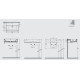 Накладная раковина ISVEA SistemaZ 10SF50060SV-2C 60х42 антрацит прямоугольная, цвет черный