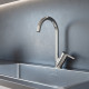 Смеситель Iddis Kitchen Line K11SB0JI05 для кухонной мойки однорычажный, хром