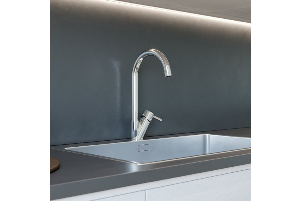 Смеситель Iddis Kitchen Line K11SB0JI05 для кухонной мойки однорычажный, хром