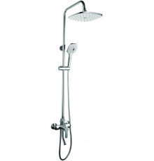 Душевая стойка Iddis Sena SENSB3Fi06 хром, штанга 138.8 см, шланг 150 см