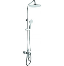 Душевая стойка Iddis Male MALSB3Fi06 хром, штанга 139 см, шланг 150 см