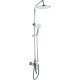 Душевая стойка Iddis Male MALSB3Fi06 хром, штанга 139 см, шланг 150 см