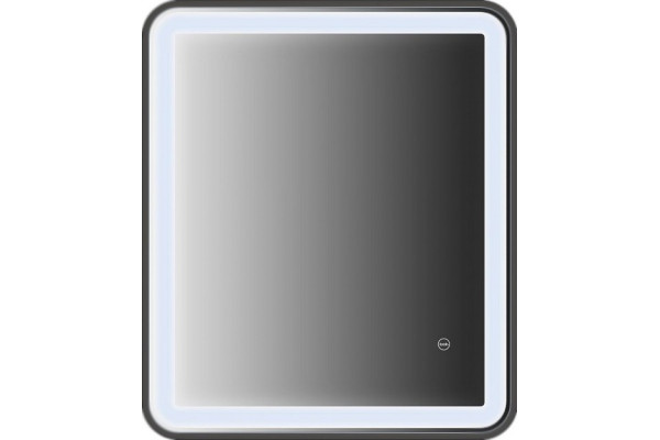 Зеркало Iddis Cloud 60 c термообогревом и подсветкой округлое,  в современном стиле