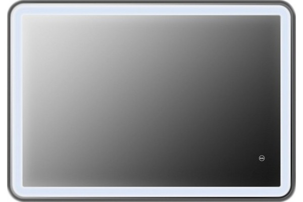 Зеркало Iddis Cloud 100 c термообогревом и подсветкой округлое,  в современном стиле