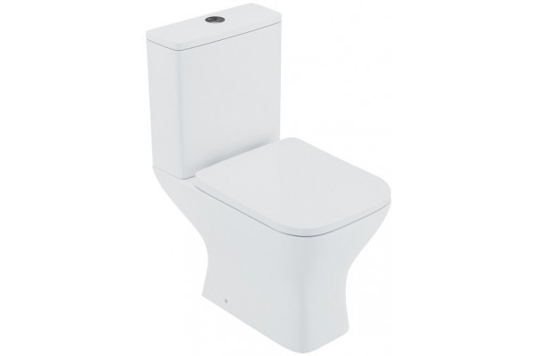 Унитаз-компакт Iddis Torr TORRDSEi24 белый, прямоугольный, 37.3x60.5 см