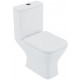 Унитаз-компакт Iddis Torr TORRDSEi24 белый, прямоугольный, 37.3x60.5 см