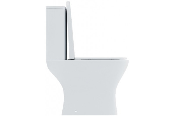 Унитаз-компакт Iddis Torr TORRDSEi24 белый, прямоугольный, 37.3x60.5 см