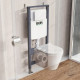 Система инсталляции для унитазов Iddis Profix PRO0000i32 бачок 3/6 л, 49.7x57x114 см