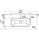 Тумба с раковиной Iddis Edifice 100, подвесная,  в современном стиле