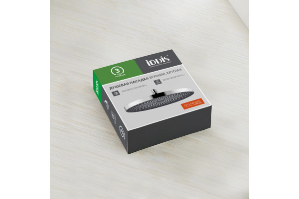 Верхний душ Iddis SpaHome SPA26CPi64 хром, 1 режим