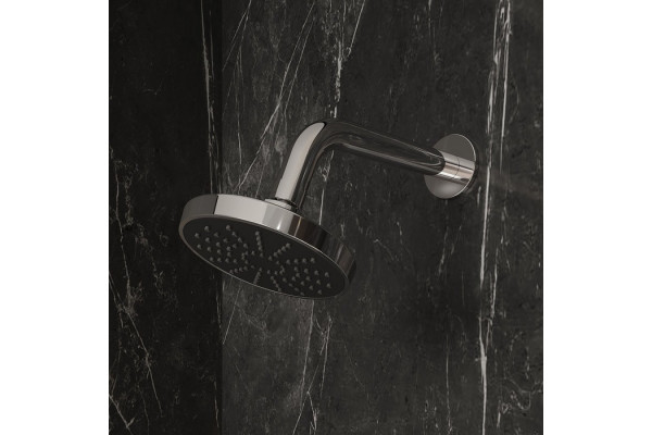 Верхний душ Iddis Built-in Shower Accessories 008MINPi64 хром штанга 11.7 см, размер 17.7 см