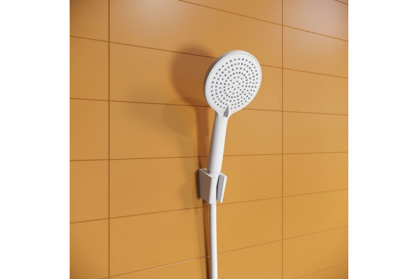 Душевая лейка Iddis Optima Home OPH3F0Wi18 белая матовая цвет белый, штанга 23.97 см