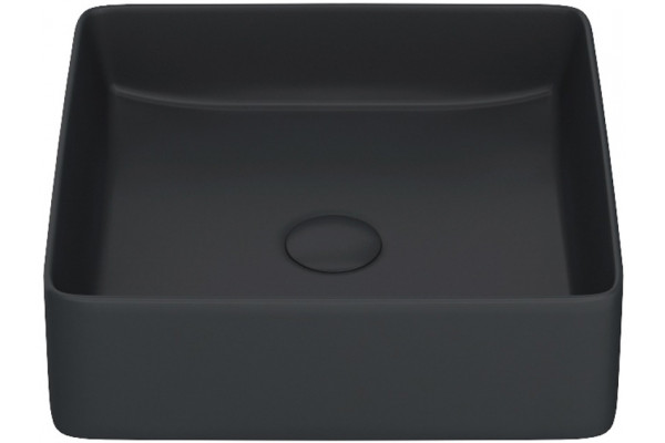 Раковина Iddis Slide SLIBM01i27 черная квадратная, цвет черный