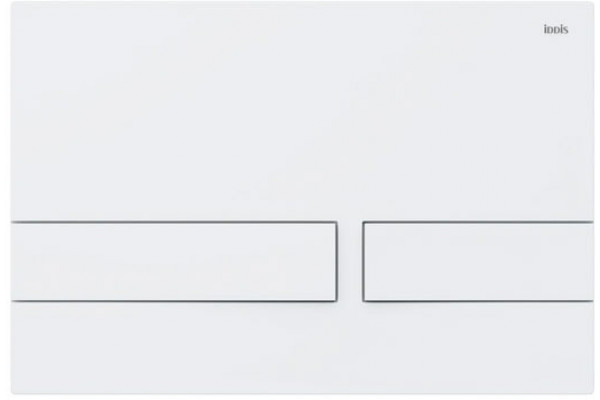 Кнопка смыва Iddis Unifix UNI06MWi77 006, белая, механическая