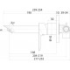Смеситель для раковины Iddis Cloud CLOSB00i65 С ВНУТРЕННЕЙ ЧАСТЬЮ однорычажный, длина излива 19 см