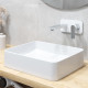 Смеситель для раковины Iddis Cloud CLOSB00i65 С ВНУТРЕННЕЙ ЧАСТЬЮ однорычажный, длина излива 19 см
