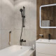 Душевой шланг Iddis Optima Home OPH15BLi19 150 см, черный матовый в современном стиле