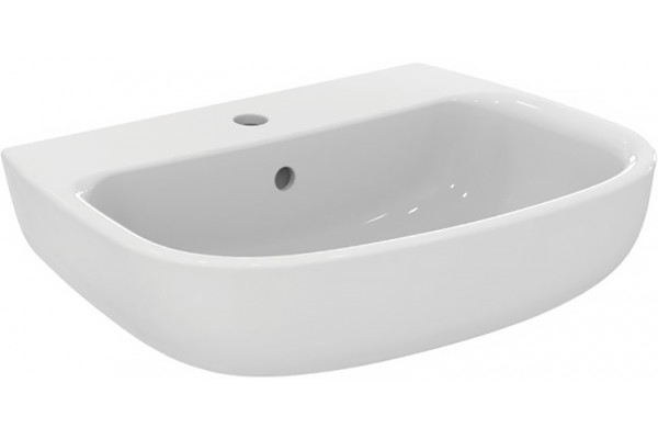 Раковина Ideal Standard Esedra T279801 60 см цвет белый, полукруглая