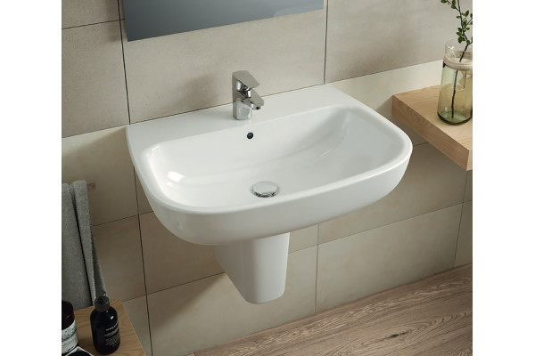 Раковина Ideal Standard Esedra T279801 60 см цвет белый, полукруглая