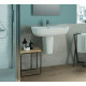 Раковина Ideal Standard Esedra T279801 60 см цвет белый, полукруглая