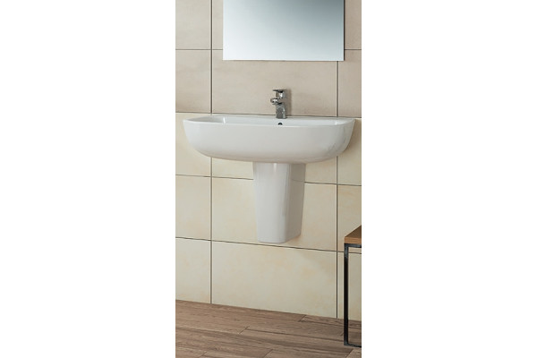 Раковина Ideal Standard Esedra T279801 60 см цвет белый, полукруглая