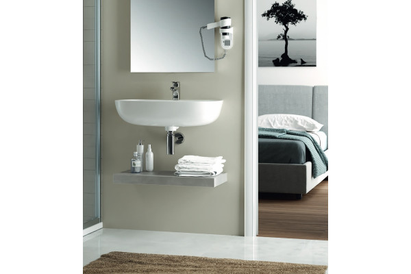 Раковина Ideal Standard Esedra T279801 60 см цвет белый, полукруглая