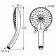 Душевая лейка Ideal Standard IdealRain  хром, 3 режима
