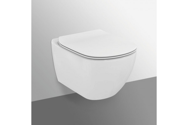 Унитаз подвесной Ideal Standard Tesi T355101 безободковый белый, овальный, 36.5x53.5 см