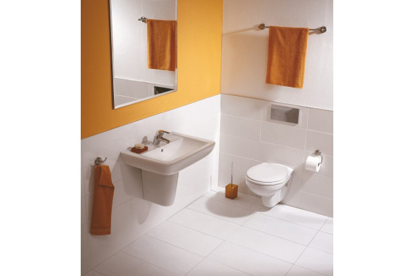 Унитаз подвесной Ideal Standard Eurovit K881201 безободковый белый, овальный, 35.5x52 см
