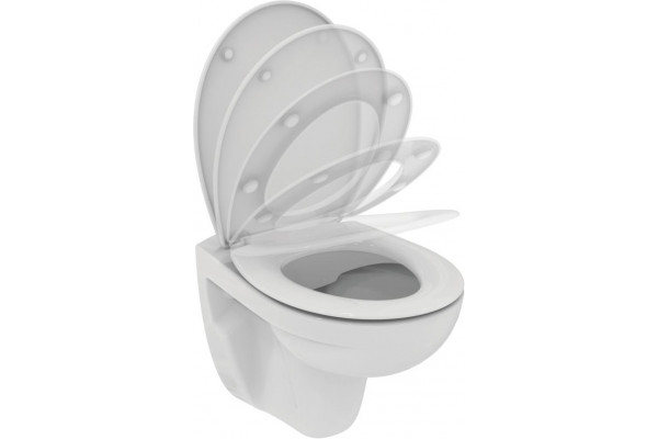 Унитаз подвесной Ideal Standard Eurovit K881201 безободковый белый, овальный, 35.5x52 см