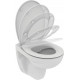 Унитаз подвесной Ideal Standard Eurovit K881201 безободковый белый, овальный, 35.5x52 см