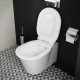 Унитаз подвесной Ideal Standard Connect Air K819501 безободковый белый, овальный, 36.5x54.5 см