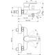 Смеситель Ideal Standard SESIA BC208AA для ванны с душем, однорычажный, хром